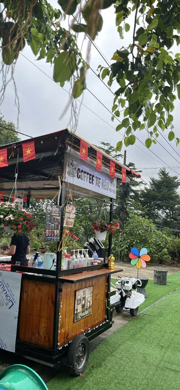 Xe cà phê Cafe Xe Kéo